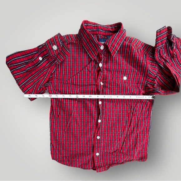 Basic Edition Button-Down Plaid Shirt - Picture 4 of 10